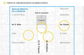Cómo se verá afectado el tránsito por la movilización de este miércoles en la Ciudad