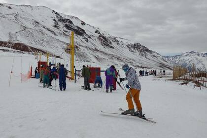 Los Puquios, uno de los centros de esquí de Mendoza