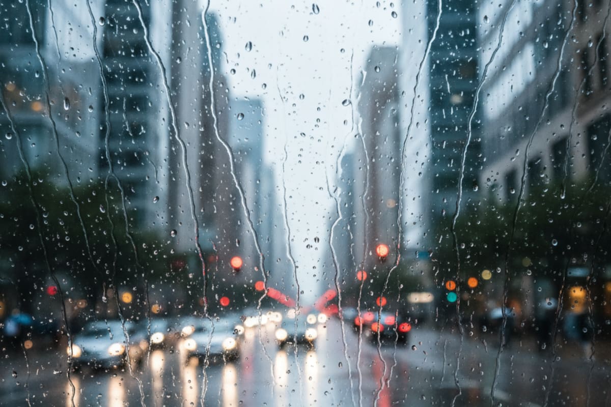 Los químicos presentes en las gotas de lluvia llamaron la atención de los científicos (Foto: Gemini)