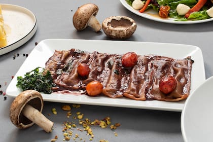 "Los ravioles de carne y portobello es el plato más pedido del restaurante", dice D´oro