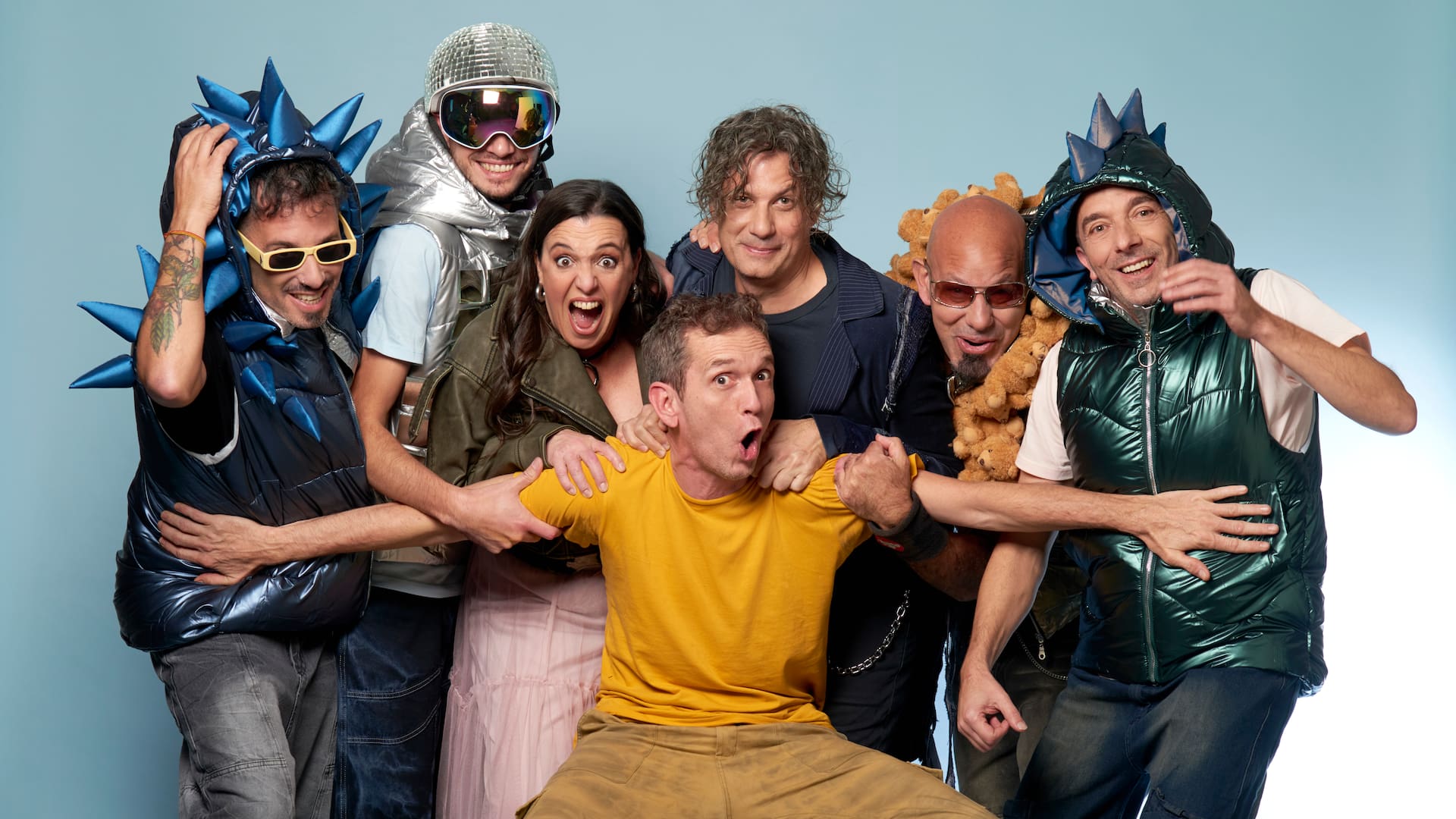 Los Raviolis a pura música y comedia