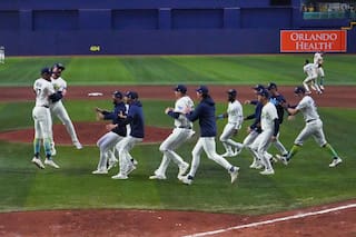 Peralta, Caminero y Díaz guían a Rays a triunfo 7-3 sobre Guardians y avanzan a la Serie Mundial