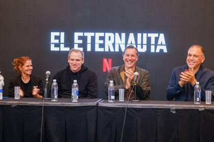 Los realizadores de El Eternauta en la charla de la Feria del libro