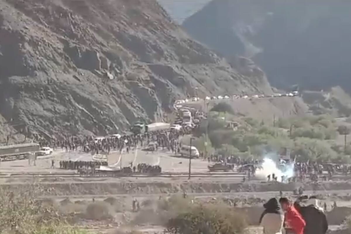 Los reclamos en las rutas de Jujuy