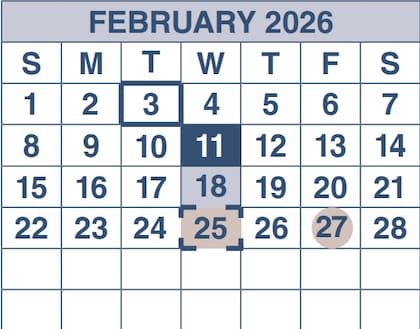 Los recursos se dispersan de manera gradual con base en fechas determinadas (Social Security Administration)
