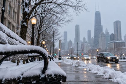 Los registros del NWS muestran que Chicago suele experimentar sus primeros copos hacia el 30 de octubre