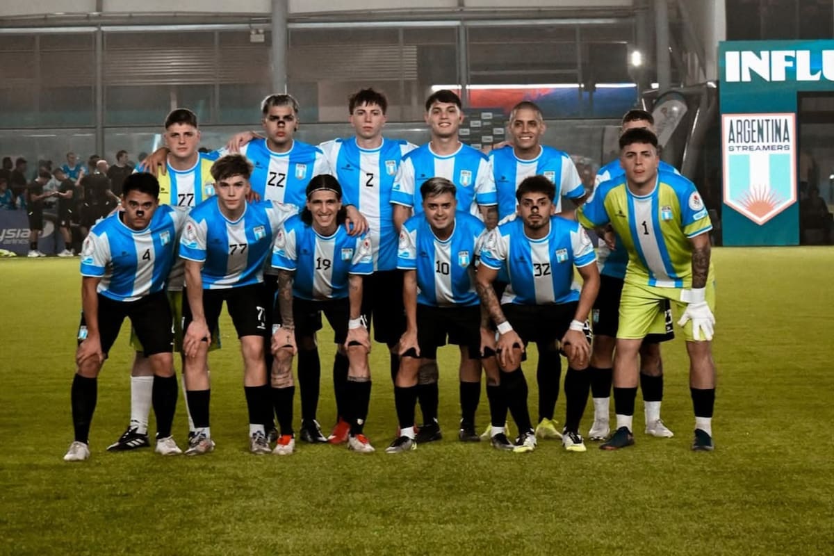 Los representantes de la Argentina en el Mundial de Streamers 2025