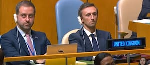 El Reino Unido rechazó el discurso de Milei sobre Malvinas ante la ONU