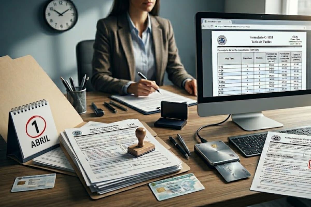 Los representantes del Uscis ya no aceptarán ciertos formularios a partir del 1° de abril