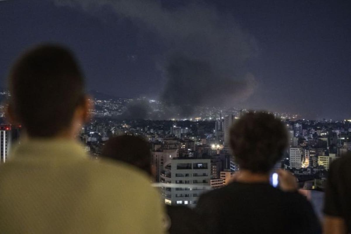 Los residentes de Beirut han visto la escalada de combates entre Hezbolá e Israel