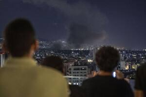 Los residentes de Beirut han visto la escalada de combates entre Hezbolá e Israel