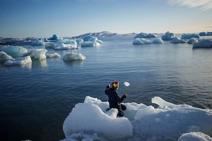 Los residentes en la isla viven en el 20 % del país que no está cubierto de hielo ni nieve