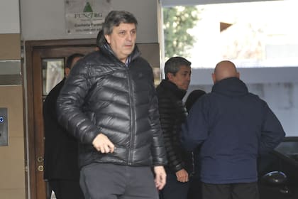 Los restos de Edgardo Mesa enterrados en el Cementerio Parque Jardín de Paz de Pilar.