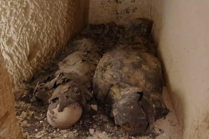 Los restos de las dos personas halladas en un templo cerca de la ciudad de Alejandría pertenecerían a la clase alta de la sociedad egipcia y pudieron haber estado en contacto con la reina del NIlo, según los arqueólogos que realizaron el hallazgo