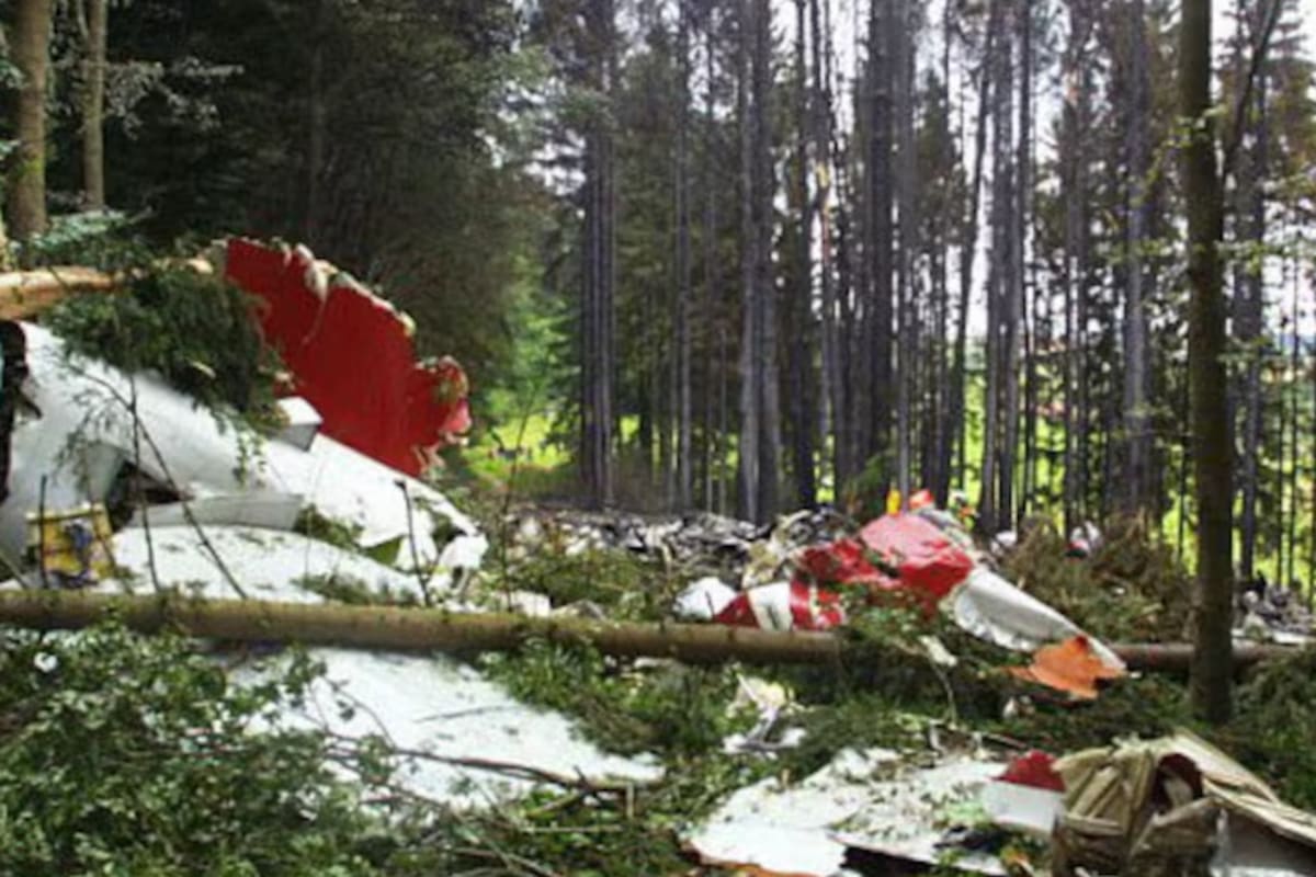 Los restos de los dos aviones quedaron esparcidos cerca de Überlingen, en el sur de Alemania, junto al lago Constanza