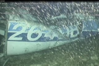 Rescataron el cuerpo hallado en los restos del avión en el que viajaba Sala