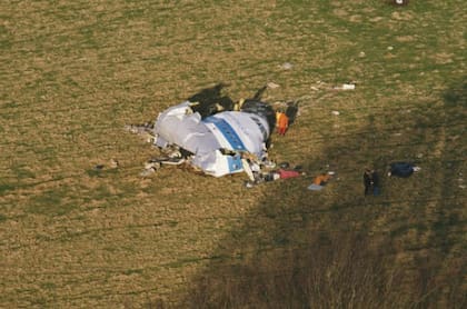 Los restos del avión se esparcieron en 2000 kilómetros cuadrados en los alrededores de Lockerbie (Foto: Getty Images)