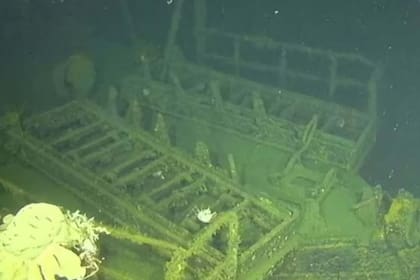 Los restos del destructor USS Stewart fueron hallados a más de 1000 metros de profundidad