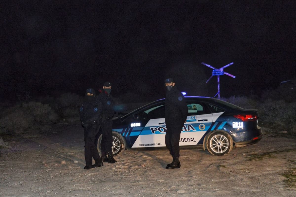 Los restos fueron detectados por un pescador en un canal cercano a Bahía Blanca