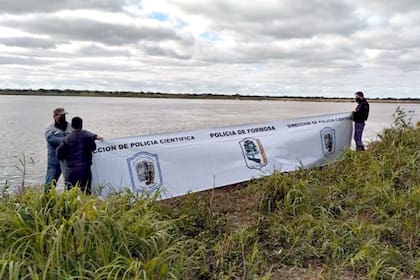 Los restos óseos fueron encontrados en la costa del río Paraguay