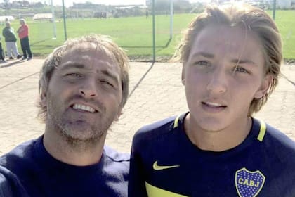 Los Retegui: el Chapa es hincha de River... pero su hijo juega en Boca