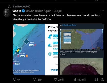 Los retuits de Daniel Parisini, "Gordo Dan"