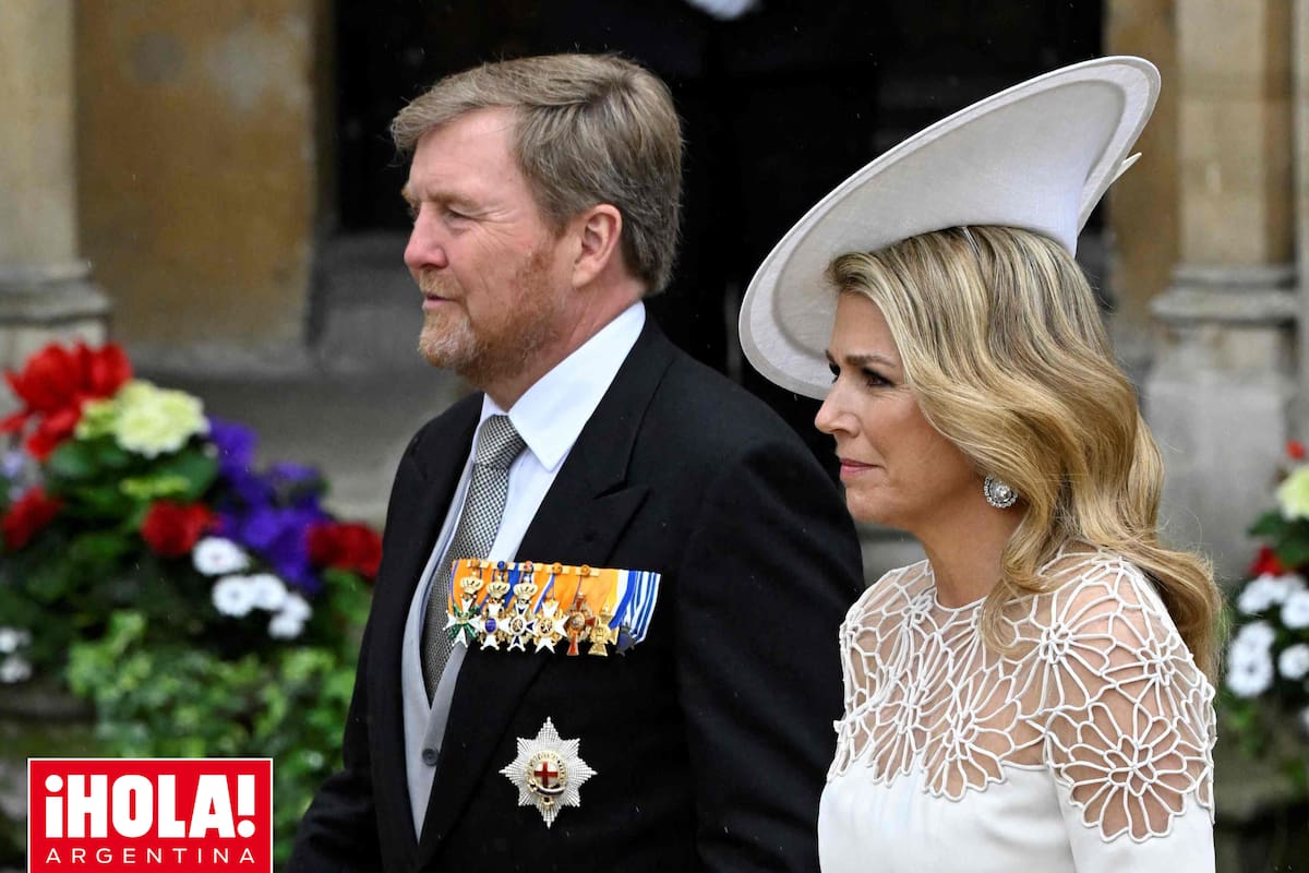 Los reyes Guillermo Alejandro y Máxima de los Países Bajos fueron algunos de los tantos representantes de las monarquías que asistieron a la coronación del rey Carlos III.