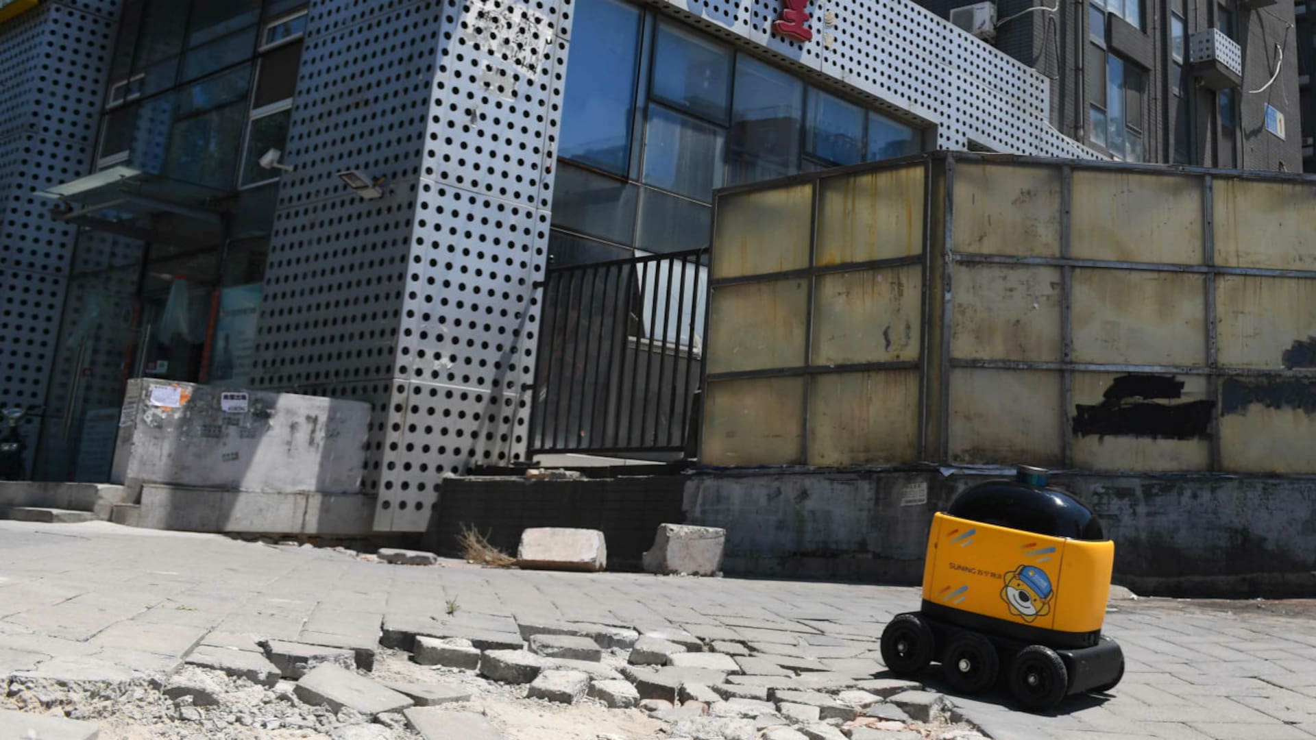 Los robots ya se están usando en un barrio de Pekín