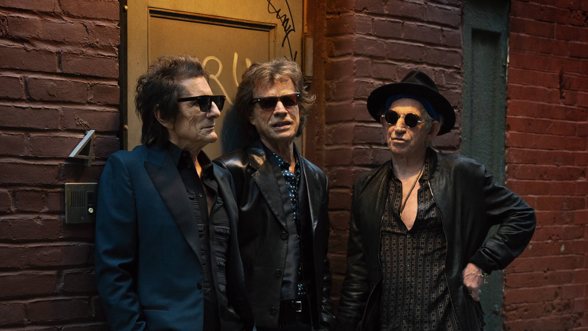 The Rolling Stones posaron para la difusión de las canciones de su próximo álbum
