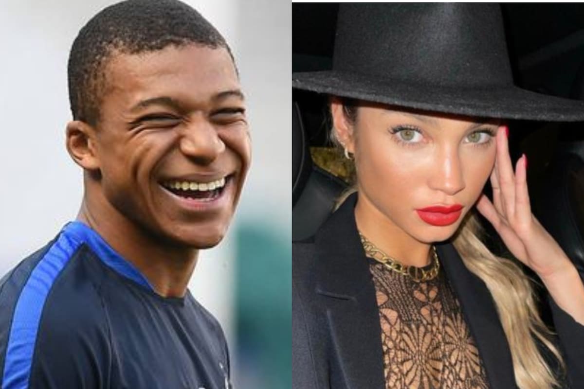 Los rumores vincularon amorosamente al goleador del Mundial de Qatar y a la modelo belga (Fotos: EFE y @rose_bertram)