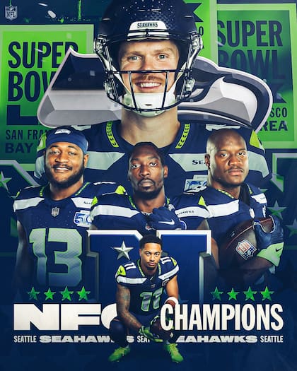 Los Seattle Seahawks son el equipo con más probabilidades de ganar el Super Bowl, según la IA (NFL)