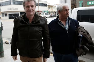 Los secretarios Gerardo Milman y Gonzalo Cané, enviados del gobierno en Esquel