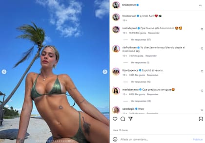 Los seguidores de la cantante la llenaron de elogios (Foto: Instagram @tinistoessel)