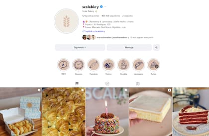Los seguidores de Scala Bakery ya superan los 400 mil