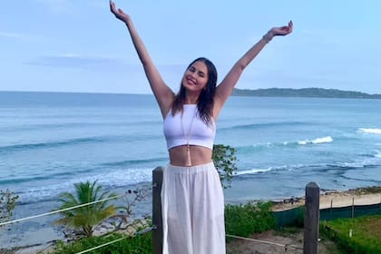 Los seguidores de Silvina Luna encontraron un detalle en una foto publicada un año atrás (Foto Instagram @silvinalunaoficial)