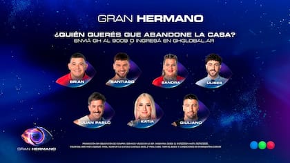 Los siete nominados que enfrentarán la placa negativa este domingo 9 de febrero