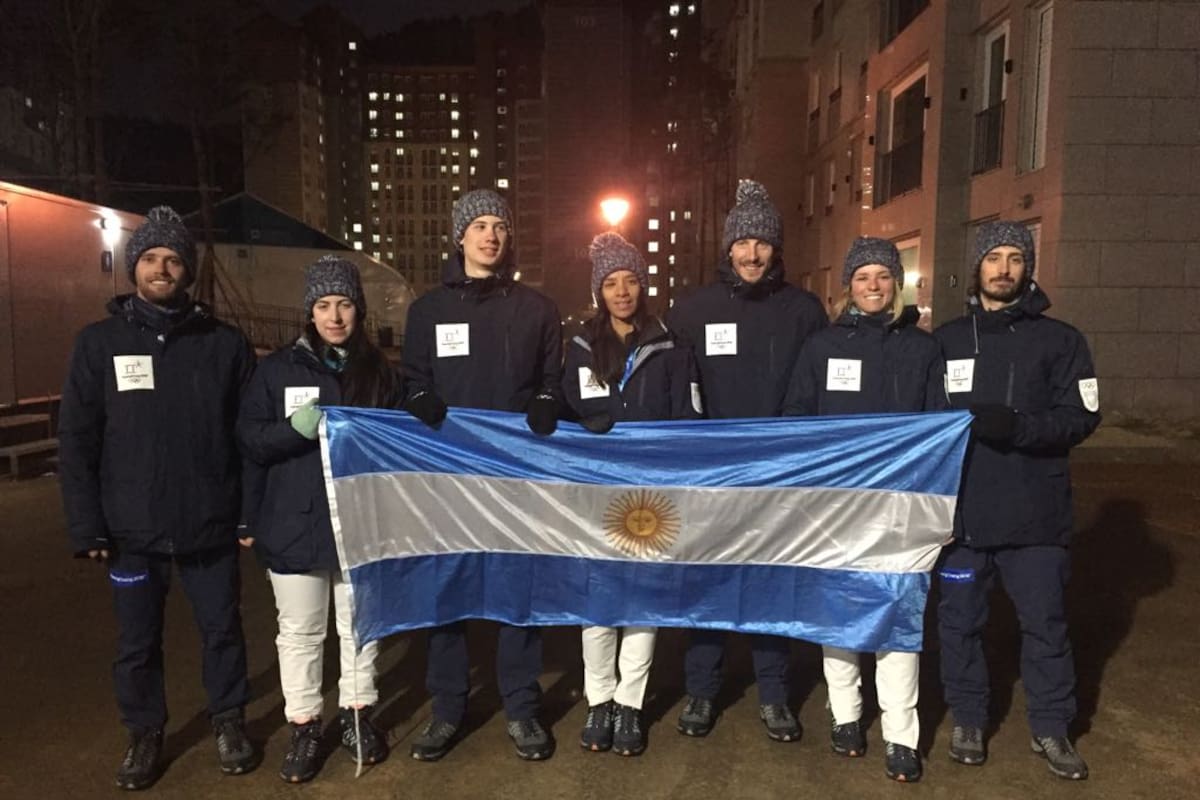Los siete representantes argentinos en PyeongChang