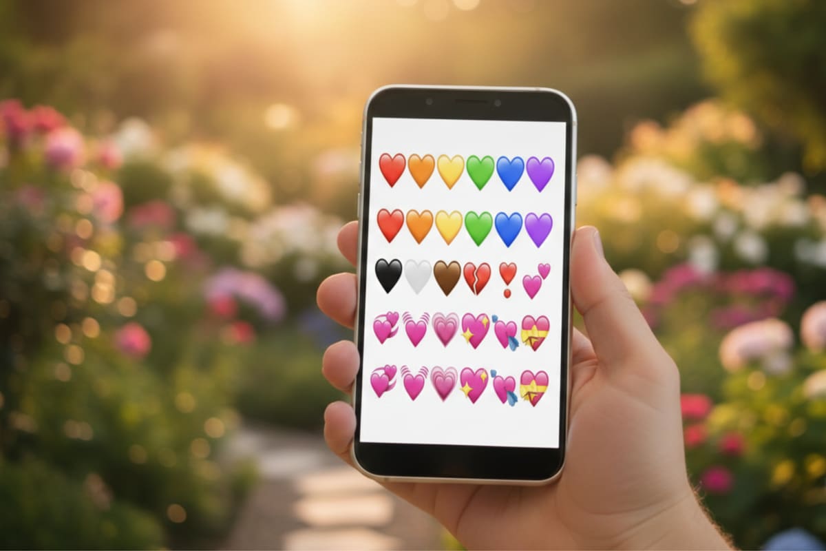 Los significados de todos los emojis de corazones en WhatsApp