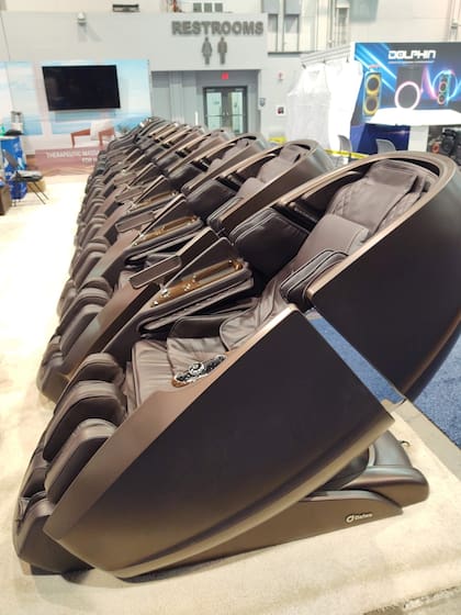 Los sillones masajeadores de Daiwa en la CES 2022