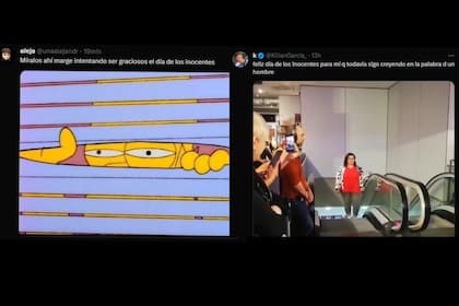 Los Simpson no faltaron en los memes de la jornada (Captura X)