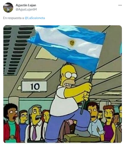 Los Simpson, un clásico a la hora de los memes (Foto: Captura de Twitter)