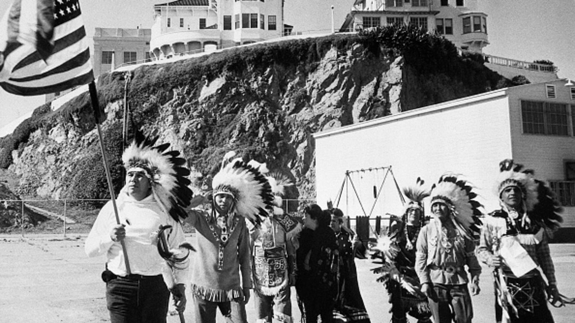Los Sioux fueron uno de los pueblos indígenas que tuvieron representación en la ocupación de Alcatraz