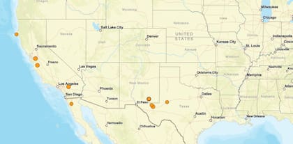Los sismos ocurridos en Estados Unidos en las últimas 24 horas