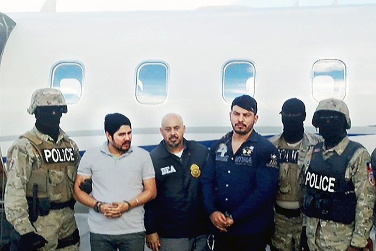 Los sobrinos de Cilia Flores, al momento de su detención, en 2016