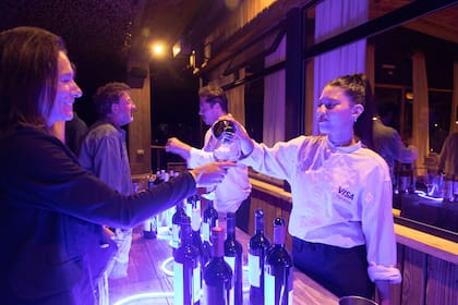 Los socios de Visa Signature disfrutaron de una cata de vinos exclusivos.