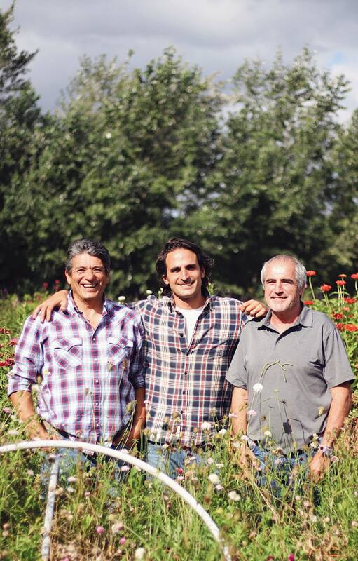 Los socios en este nuevo desafío: Félix Serrano, Blas Spina Fernández y Mario García Muzio.