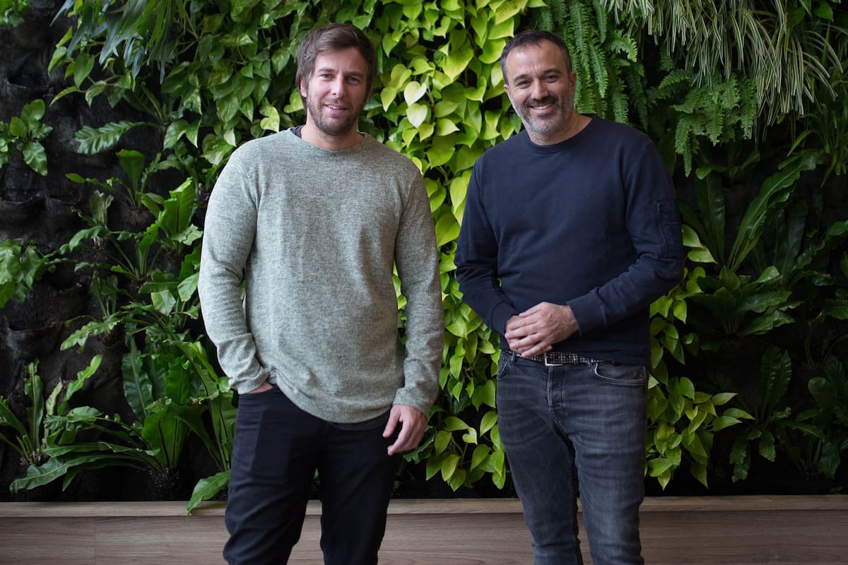 Los socios Gonzalo Agüero y Damián Schuchner.
