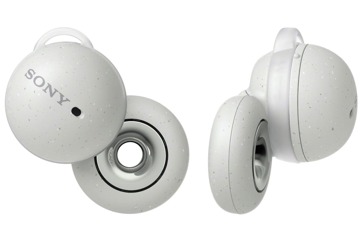Los Sony Linkbuds pesan 4 gramos y tienen un diseño en forma de anillo para dejar pasar el sonido ambiente