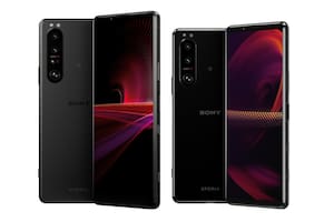 Los Sony Xperia 5 III y 1 III; la diferencia está en el tamaño de pantalla, de 6,5 y 6,1 pulgadas