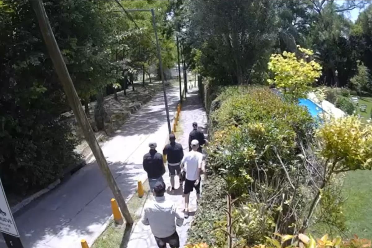 Los sospechosos de entrar a robar en la casa de Valeria Mazza
